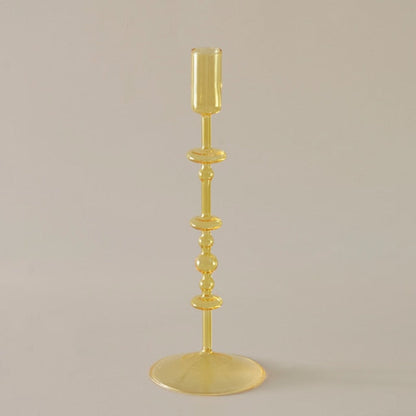 Slim Glass Candleholder | Veska Gul L