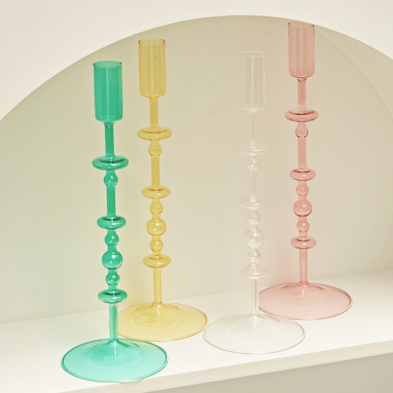 Slim Glass Candleholder | Veska