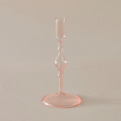 Slim Glass Candleholder | Veska Rosa M