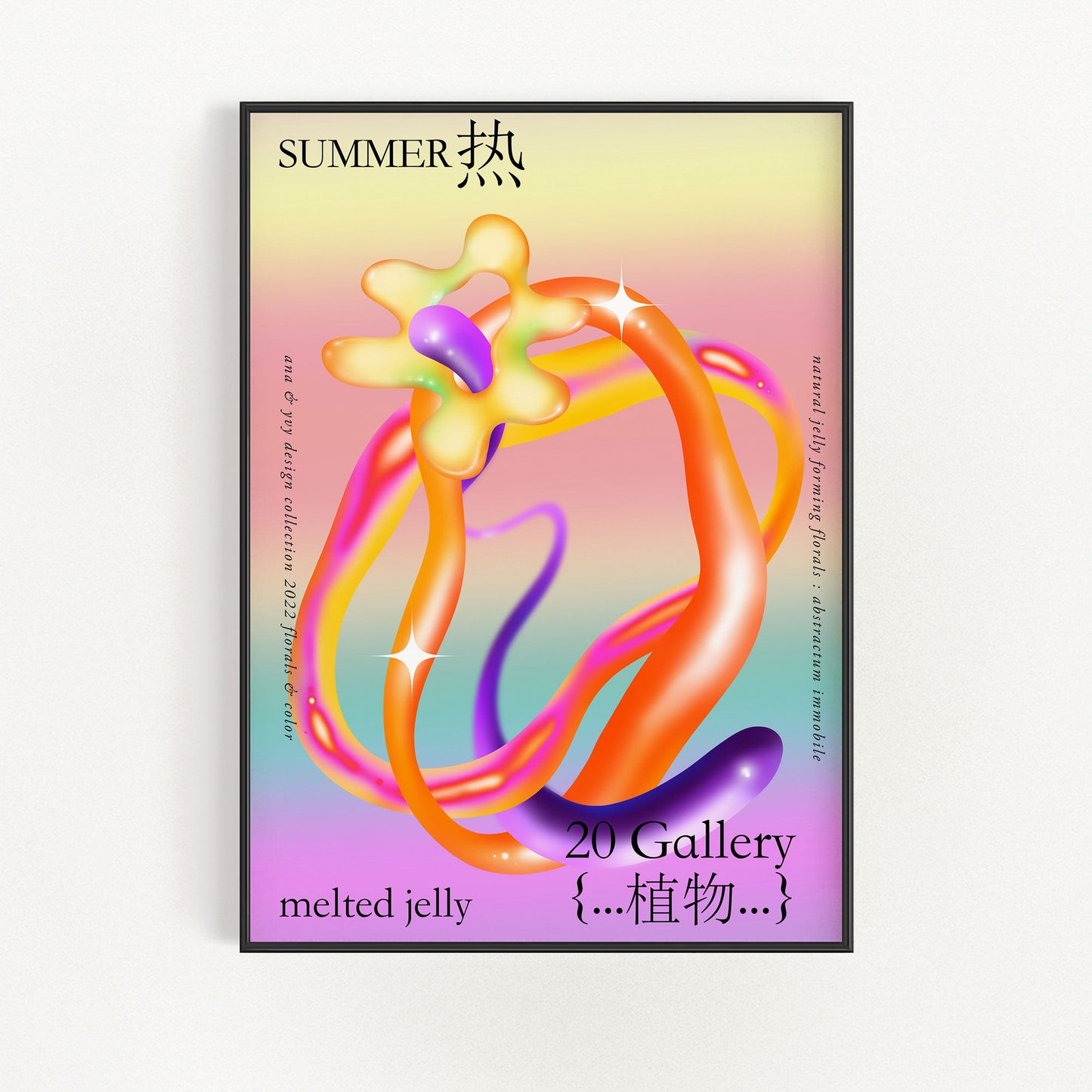 Smält Gelé 02 | Veska 21×30 cm