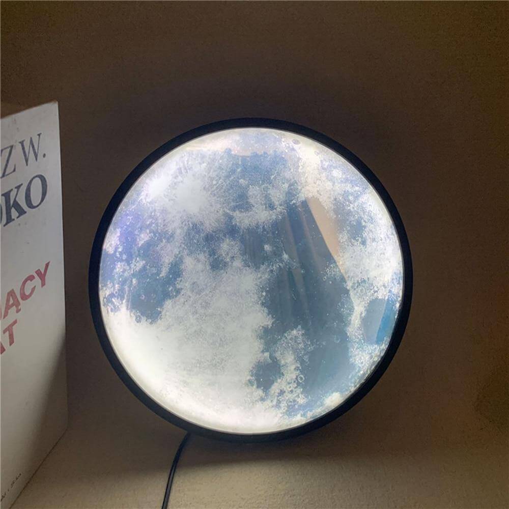 Smart Modern Moon Mirror Vägglampa | Veska