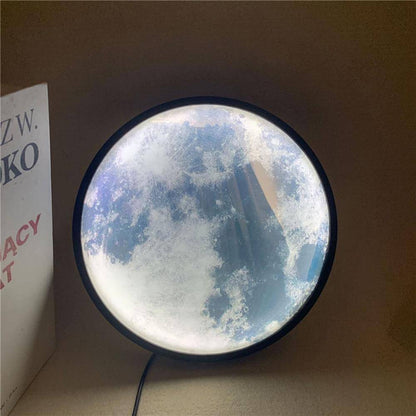 Smart Modern Moon Mirror Vägglampa | Veska