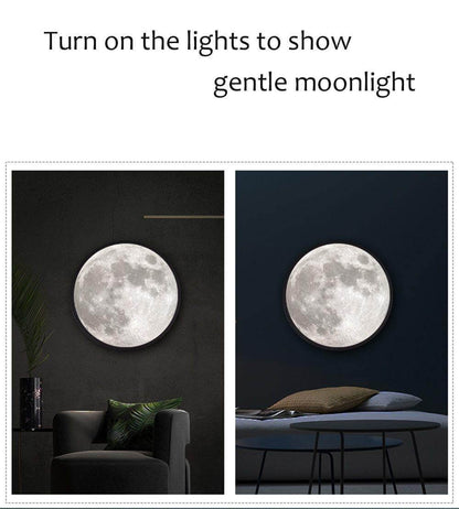Smart Modern Moon Mirror Vägglampa | Veska