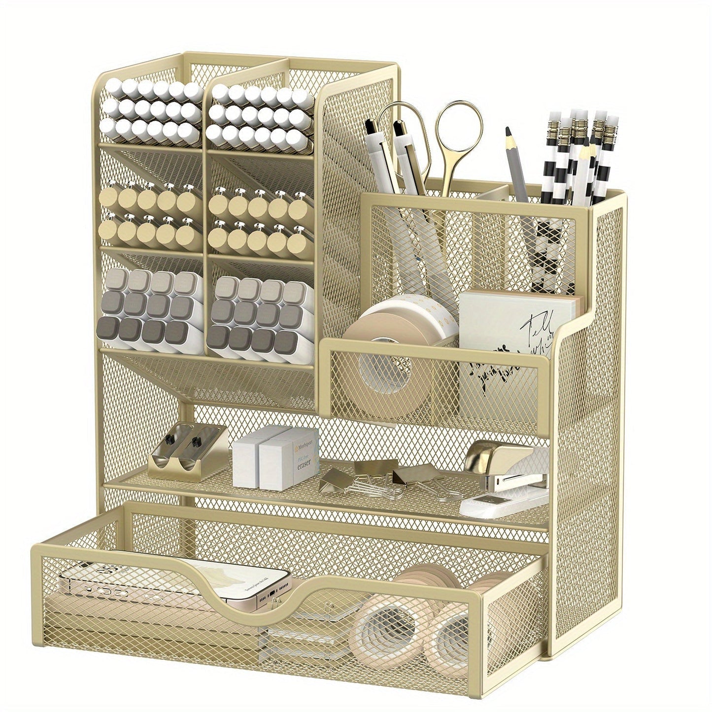 Smart Organization Desk Shelf Multifunktionell förvaring för dina kontorsmaterial | Veska