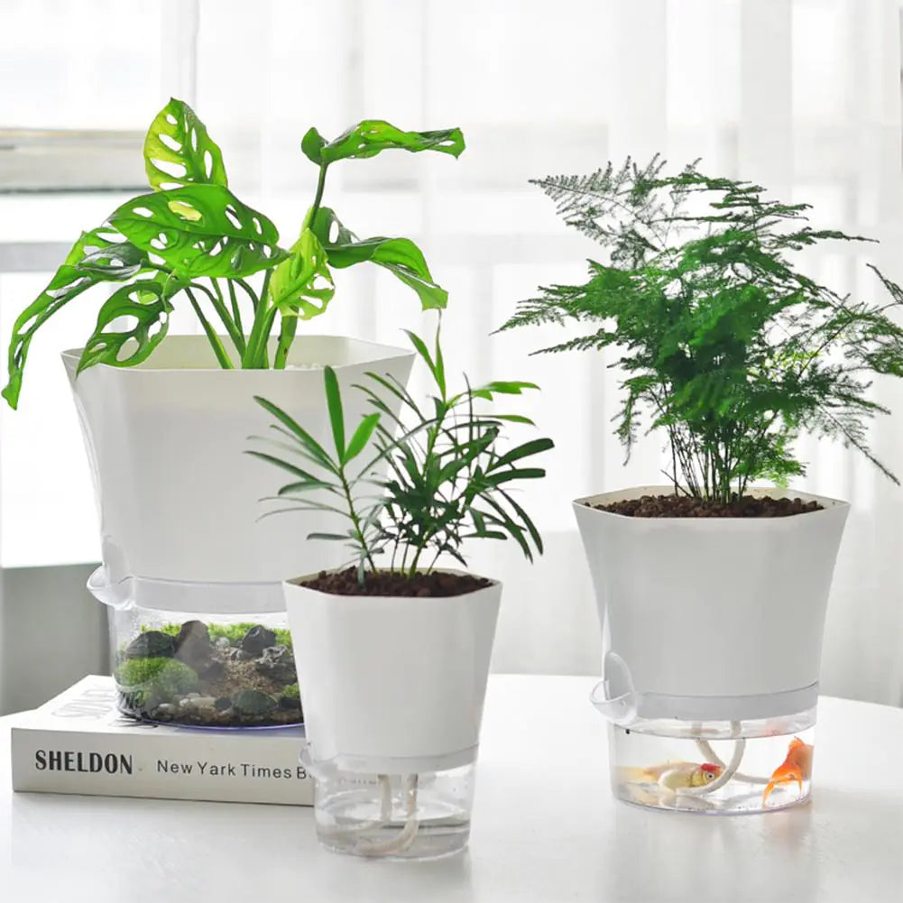 Smartare Veskaomkruka och mini-akvarium i ett | Veska L