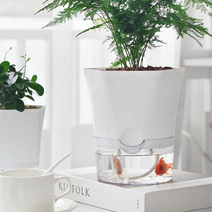 Smartare Veskaomkruka och mini-akvarium i ett | Veska