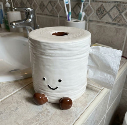 Smiley Toalettpapper Vevaskbox | Veska