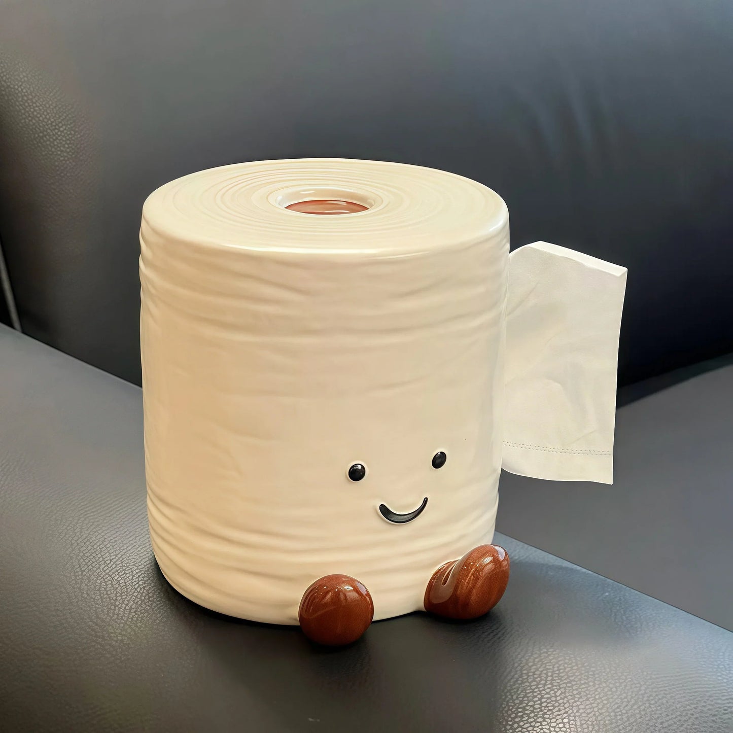 Smiley Toalettpapper Vevaskbox | Veska Standardtitel