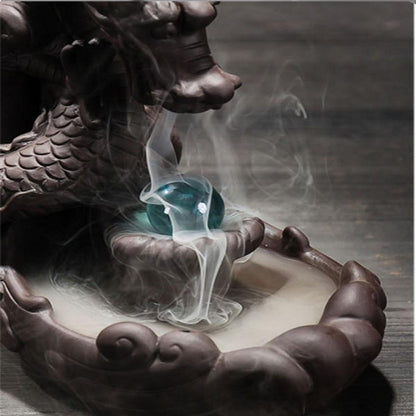 Smoking Dragon Rökelsebrännare | Veska
