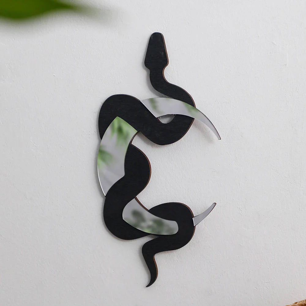 Snake Mirror Väggdekor | Veska