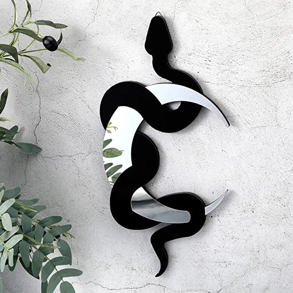 Snake Mirror Väggdekor | Veska