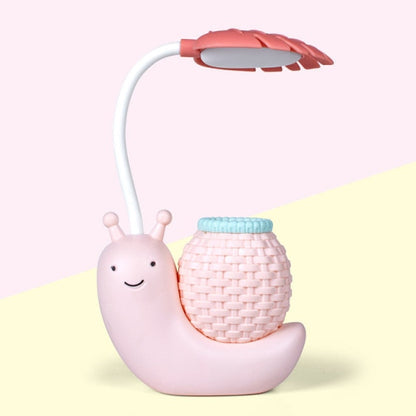 Snigel penna hållare skrivbord lampa barn | Veska Rosa