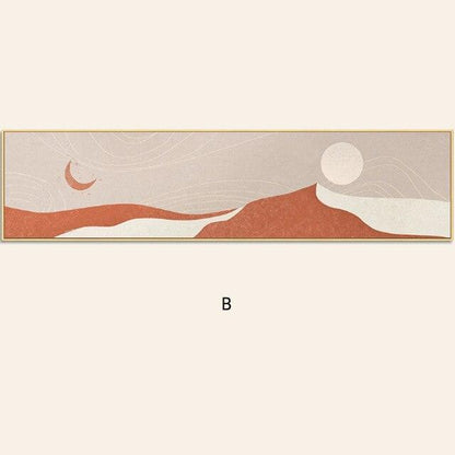 Sol & Måne Canvas Väggkonst | Veska B