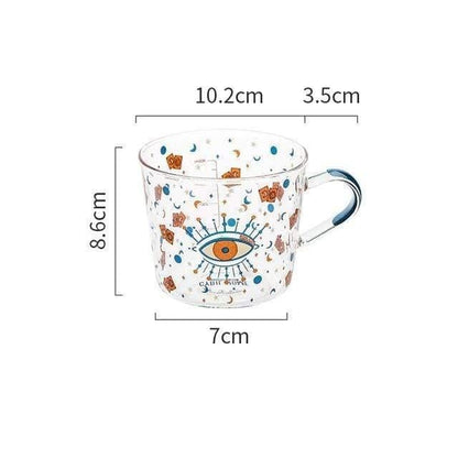 Sol & Ondes Öga Glas Mug | Veska