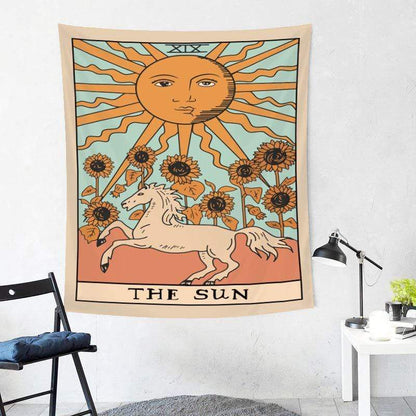 SOL Tarot Vägghängd Tapestry | Veska