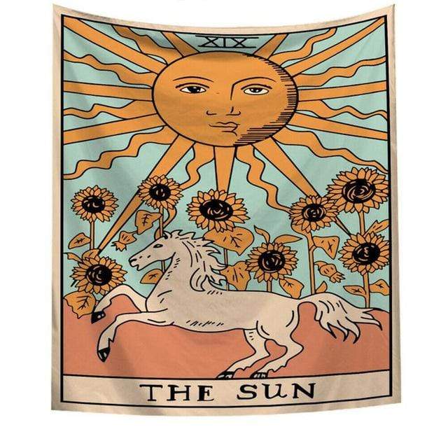 SOL Tarot Vägghängd Tapestry | Veska
