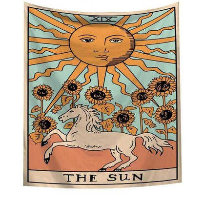 SOL Tarot Vägghängd Tapestry | Veska
