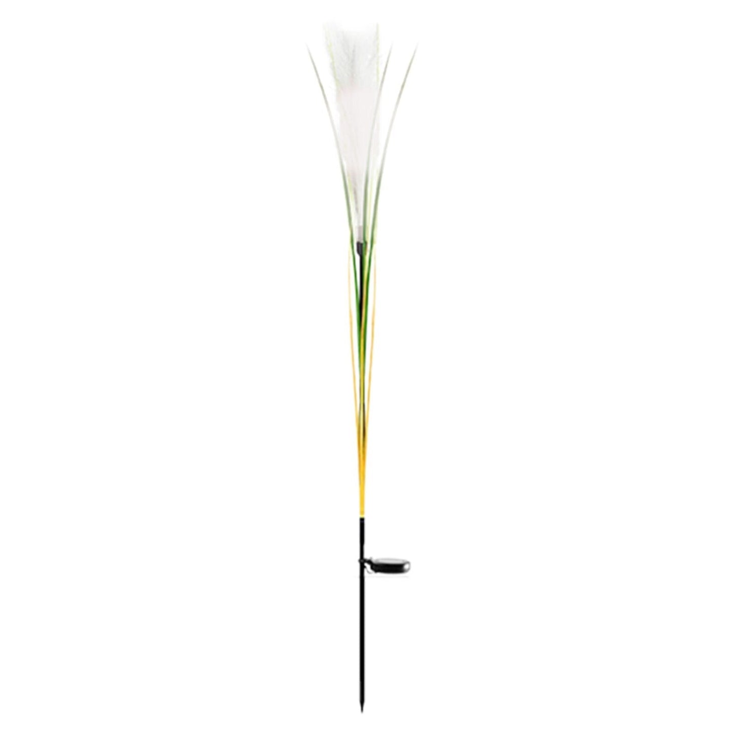 Solar Reed Vattentåliga Fiber Patiolampor | Veska 1 st Rör Vit