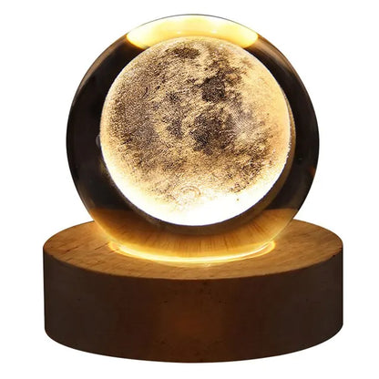 Solar-System Bordslampa – LED-lampa med planetdesign för vardagsrum | Veska Mun