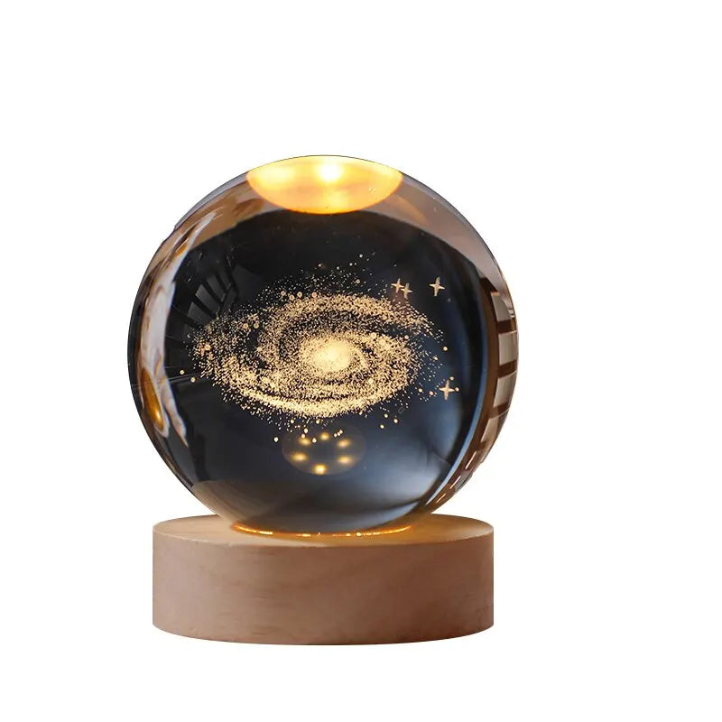 Solar-System Bordslampa – LED-lampa med planetdesign för vardagsrum | Veska