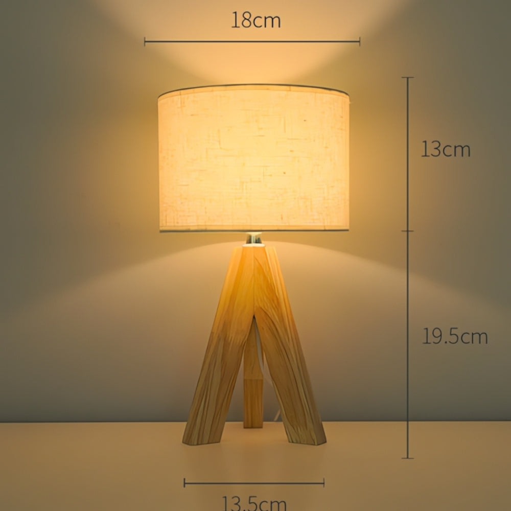 Solara Minimalist Tripod Bordslampa | Veska