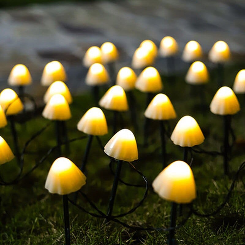 Solarlampa LED Svamp Trädgårdslampor | Veska