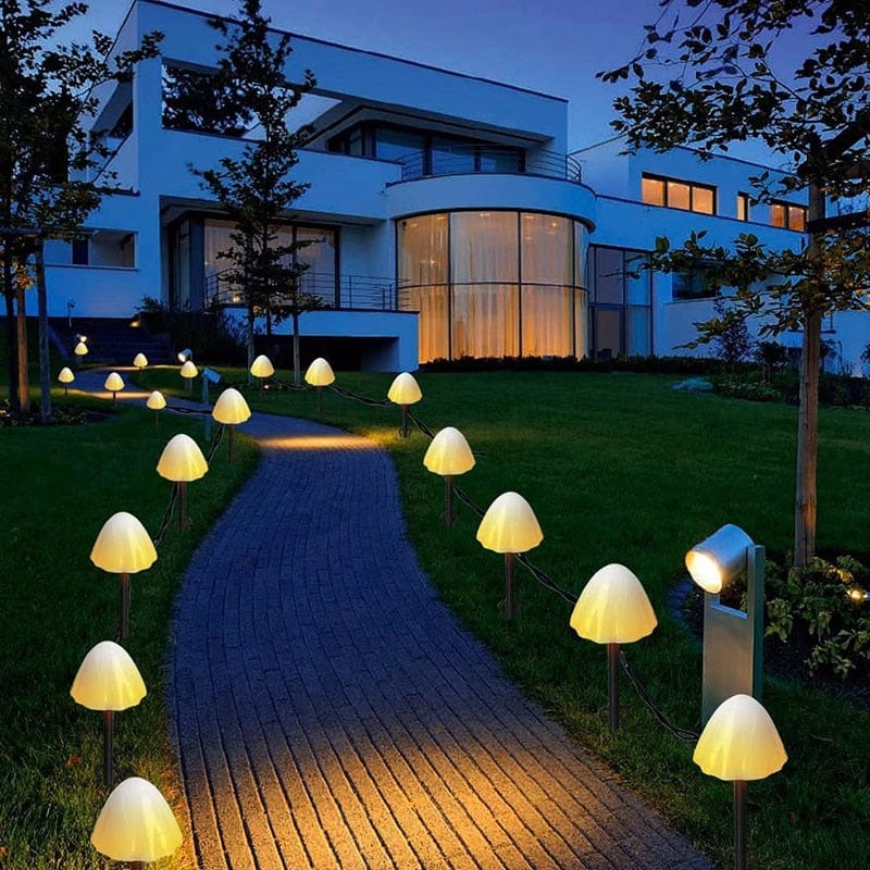 Solarlampa LED Svamp Trädgårdslampor | Veska