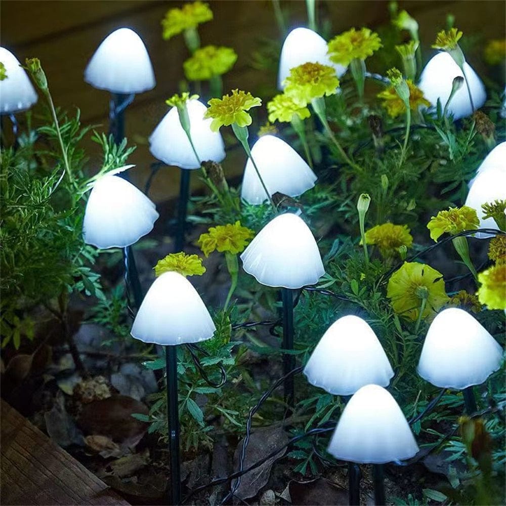 Solarlampa LED Svamp Trädgårdslampor | Veska