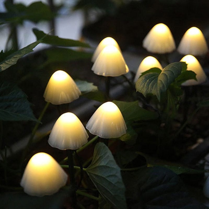 Solarlampa LED Svamp Trädgårdslampor | Veska