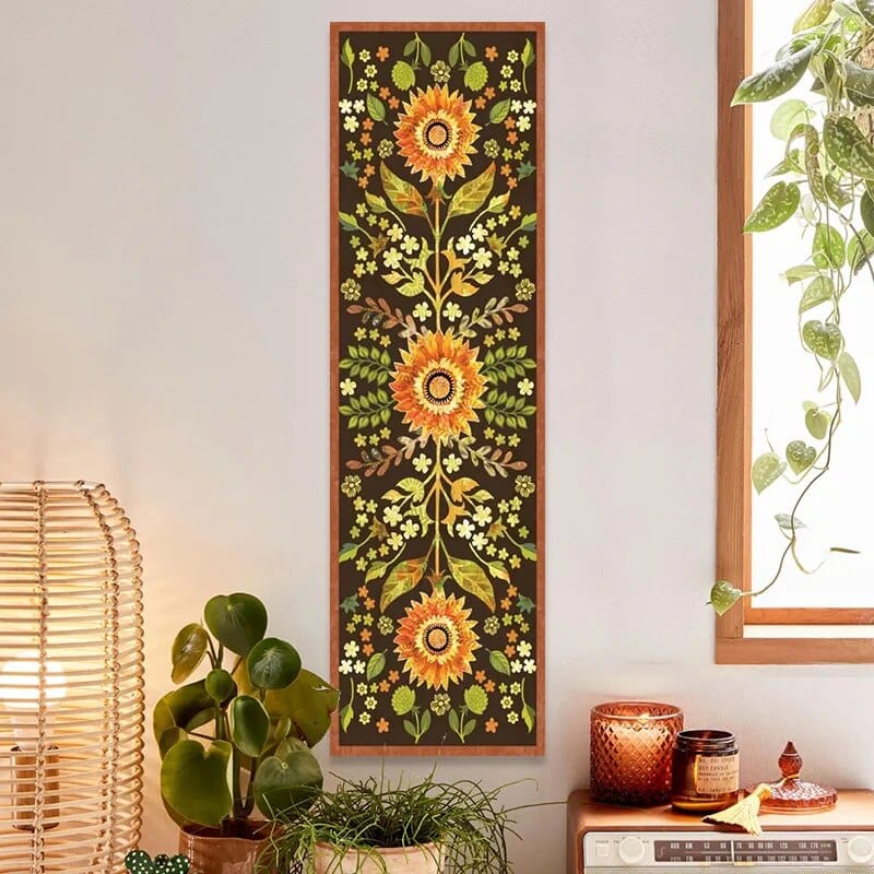 Solros Vägghängande Tapestry | Veska