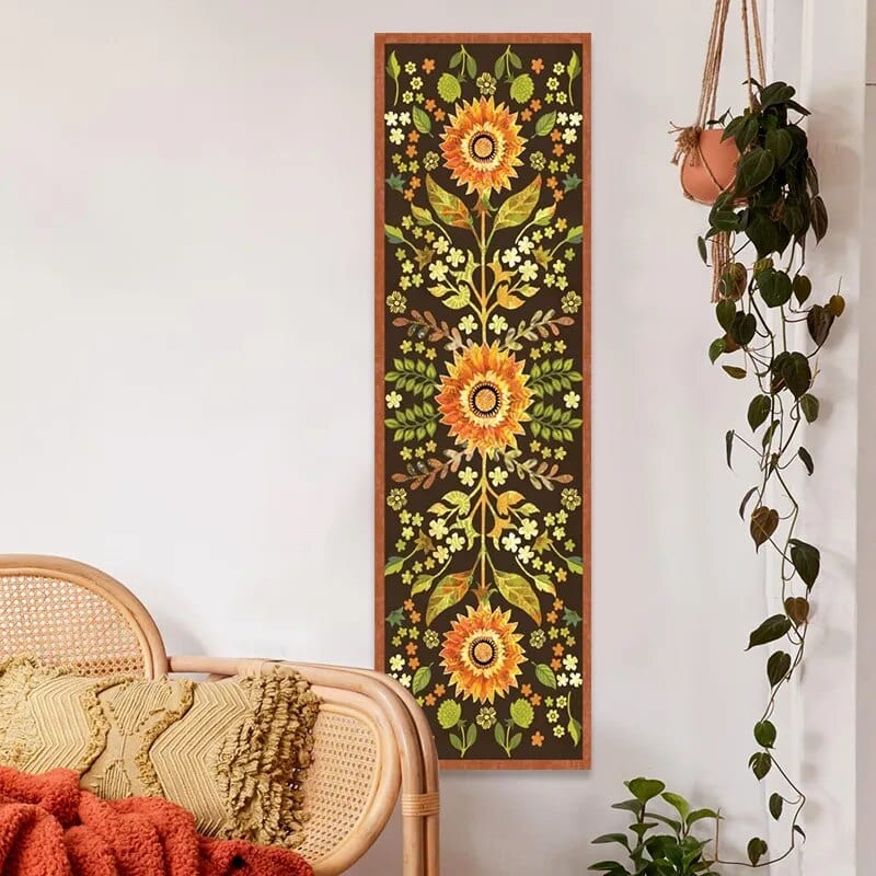 Solros Vägghängande Tapestry | Veska