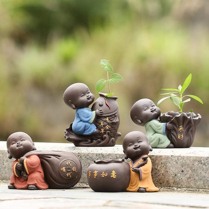 Söt Baby Buddha Blomkruka | Veska