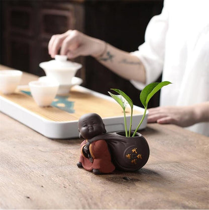 Söt Baby Buddha Blomkruka | Veska