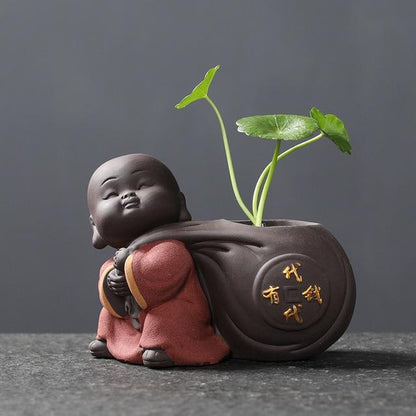 Söt Baby Buddha Blomkruka | Veska B
