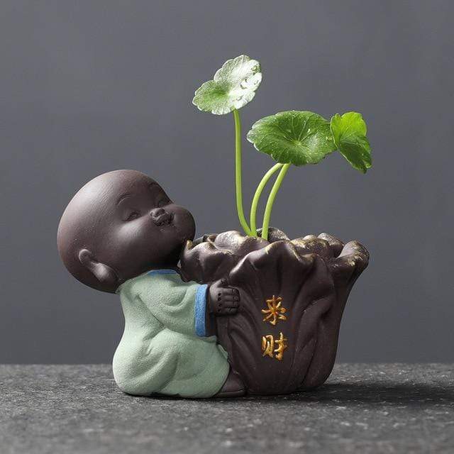 Söt Baby Buddha Blomkruka | Veska C