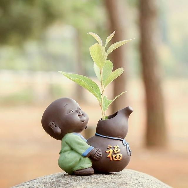 Söt Baby Buddha Blomkruka | Veska E