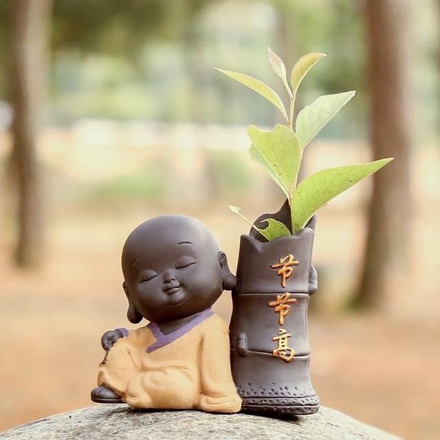Söt Baby Buddha Blomkruka | Veska F