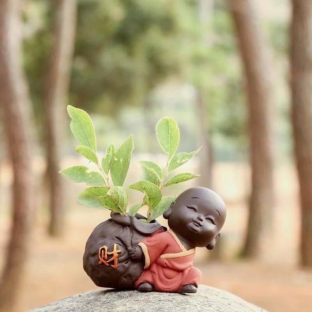 Söt Baby Buddha Blomkruka | Veska G