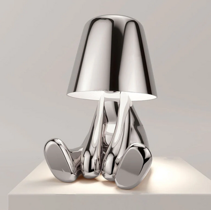 Söt Bordslampa | Veska Avkopplande Silver