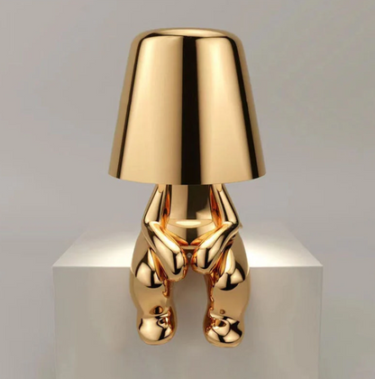 Söt Bordslampa | Veska Sittande Guld