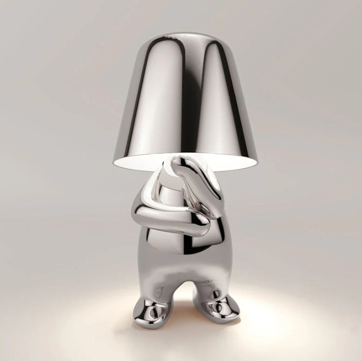Söt Bordslampa | Veska Tänka i Silver