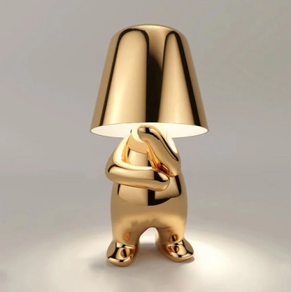 Söt Bordslampa | Veska Thinking in Gold