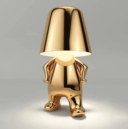 Söt Bordslampa | Veska Walking Gold