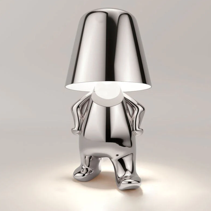 Söt Bordslampa | Veska Walking Silver