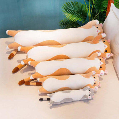 Söt katt mjuk lång katt kuddplush | Veska