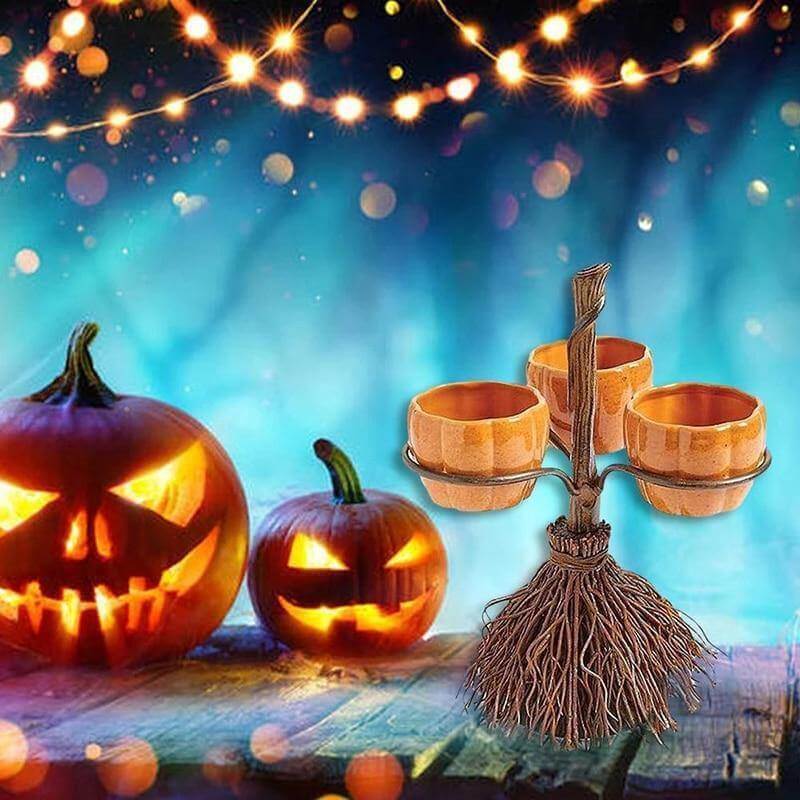 Söt pumpa Halloween snackskål | Veska