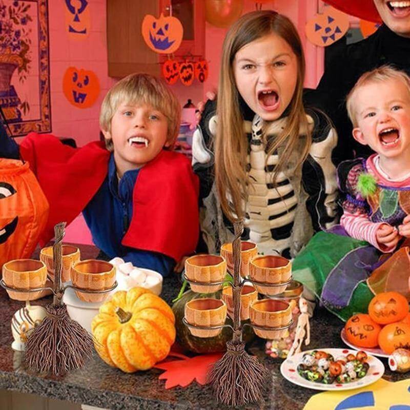 Söt pumpa Halloween snackskål | Veska