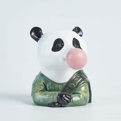 Söta djur blommvas | Veska Panda