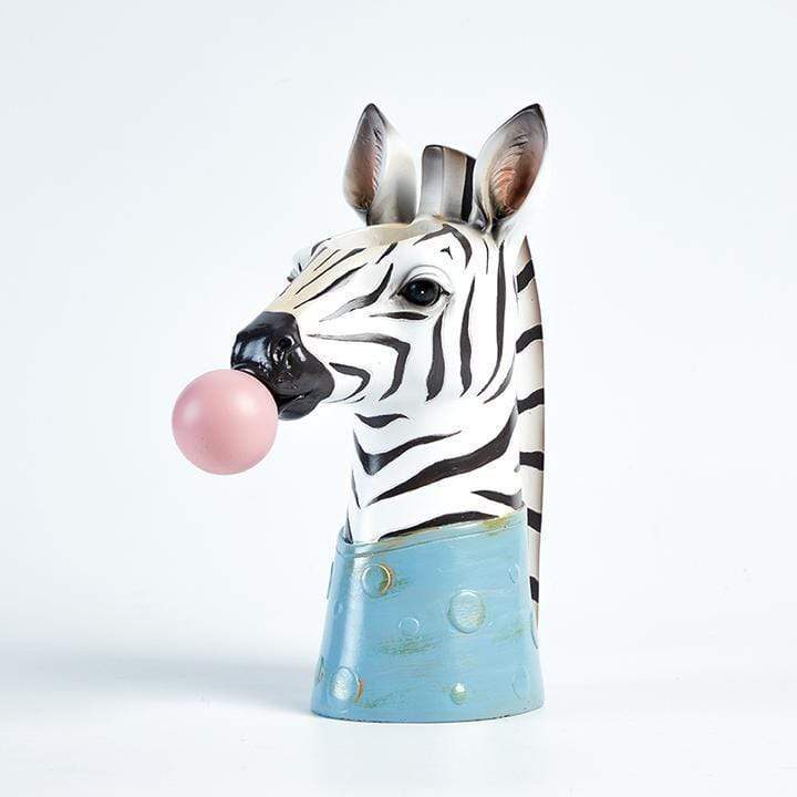 Söta djur blommvas | Veska Zebra