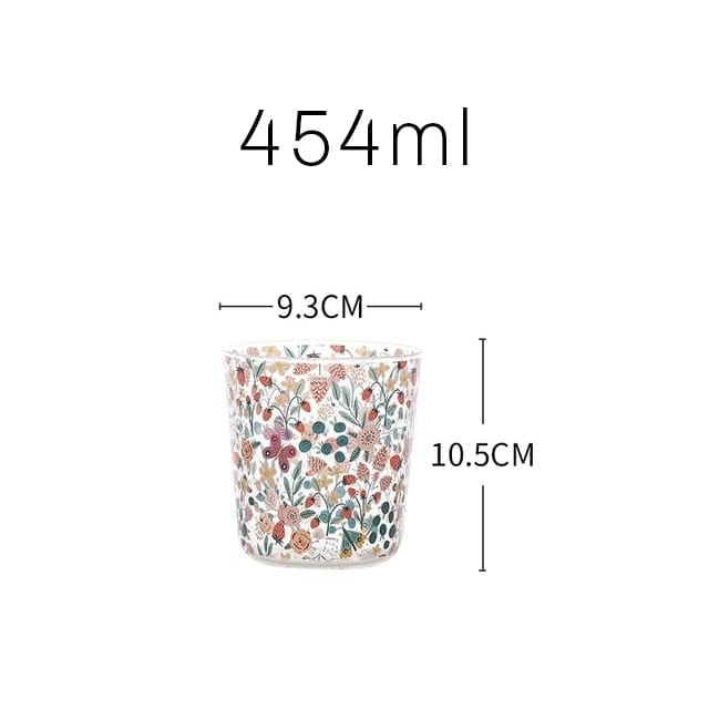 Söta skogdesign glasnummer | Veska A 9.3x10.5cm 3.7"x4.1"